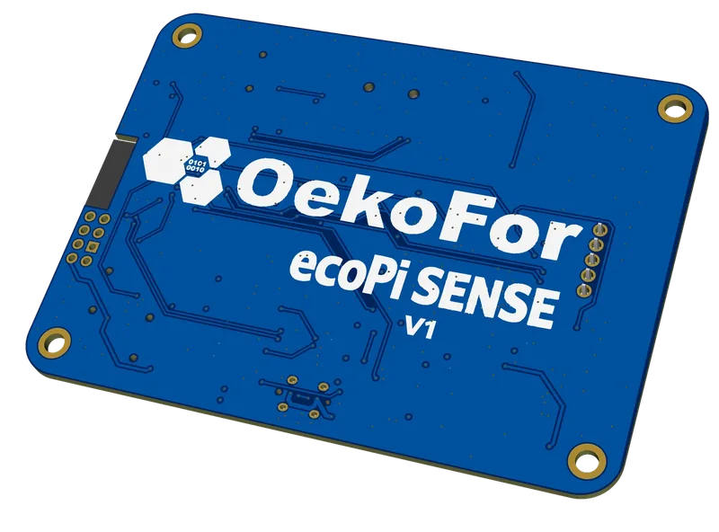 Alternate view of the ecoPi Sense PCB